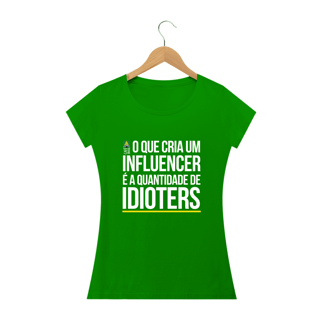 Nome do produto Camiseta Influencer Feminina