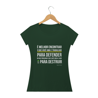 Nome do produto Camiseta Frase Scruton Feminina