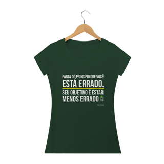 Nome do produto Camiseta Frase Elon Musk Feminina