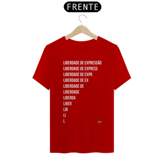 Nome do produto Camiseta Liberdade de Expressão