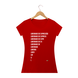 Nome do produto Camiseta Liberdade de Expressão (Feminina)