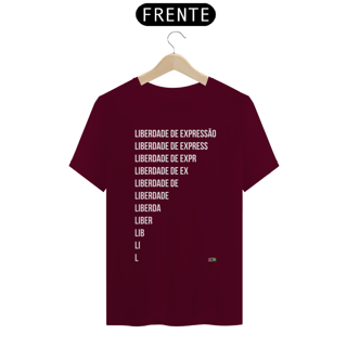 Nome do produto Camiseta Liberdade de Expressão