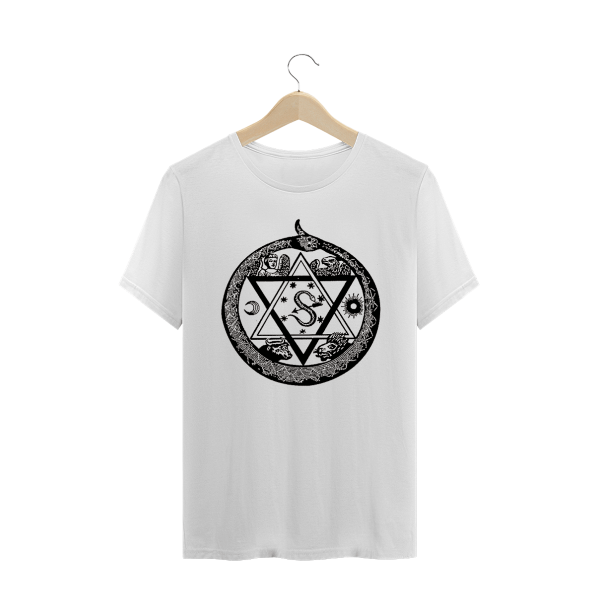 Nome do produto: Camiseta Ouroboros de Luxor 