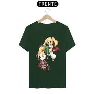 Nome do produtoCamiseta Ragnarok Online - Menestrel e Cigana