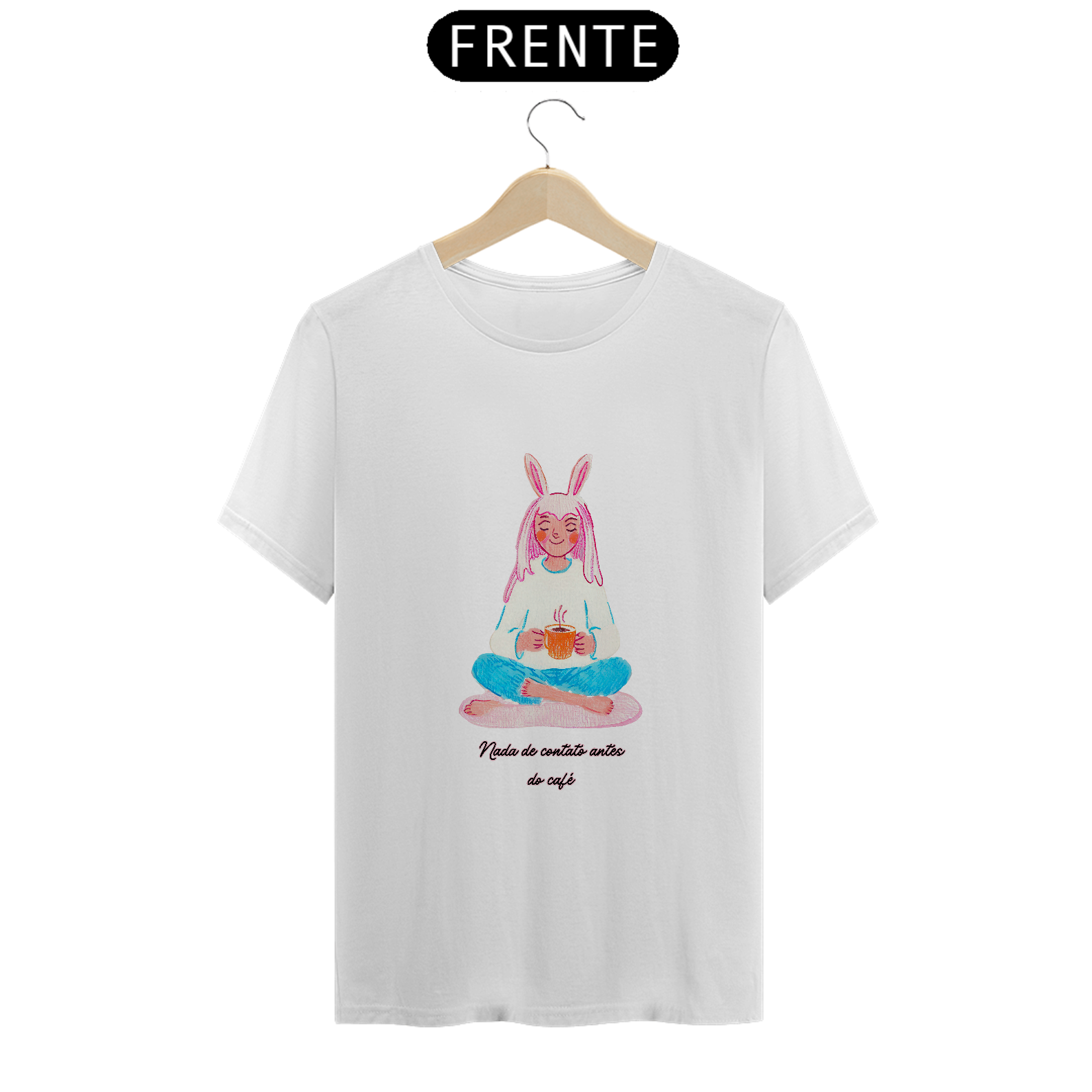 T-shirt Café Menina