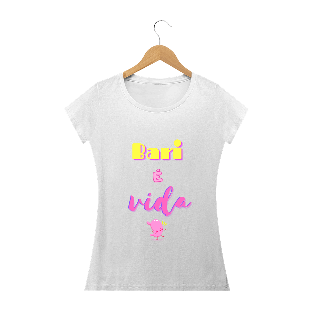 Nome do produto: Baby Look Bari é Vida