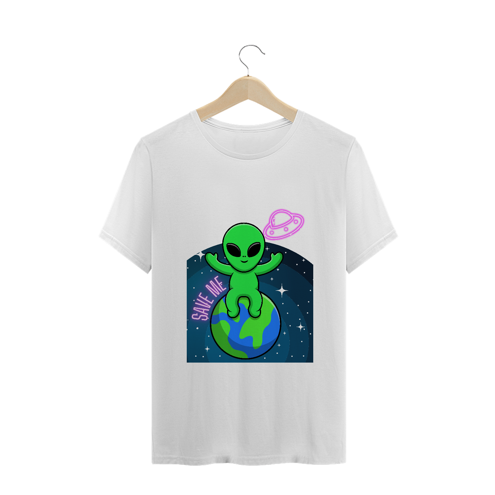 T-shirt Coleção Space Save Me