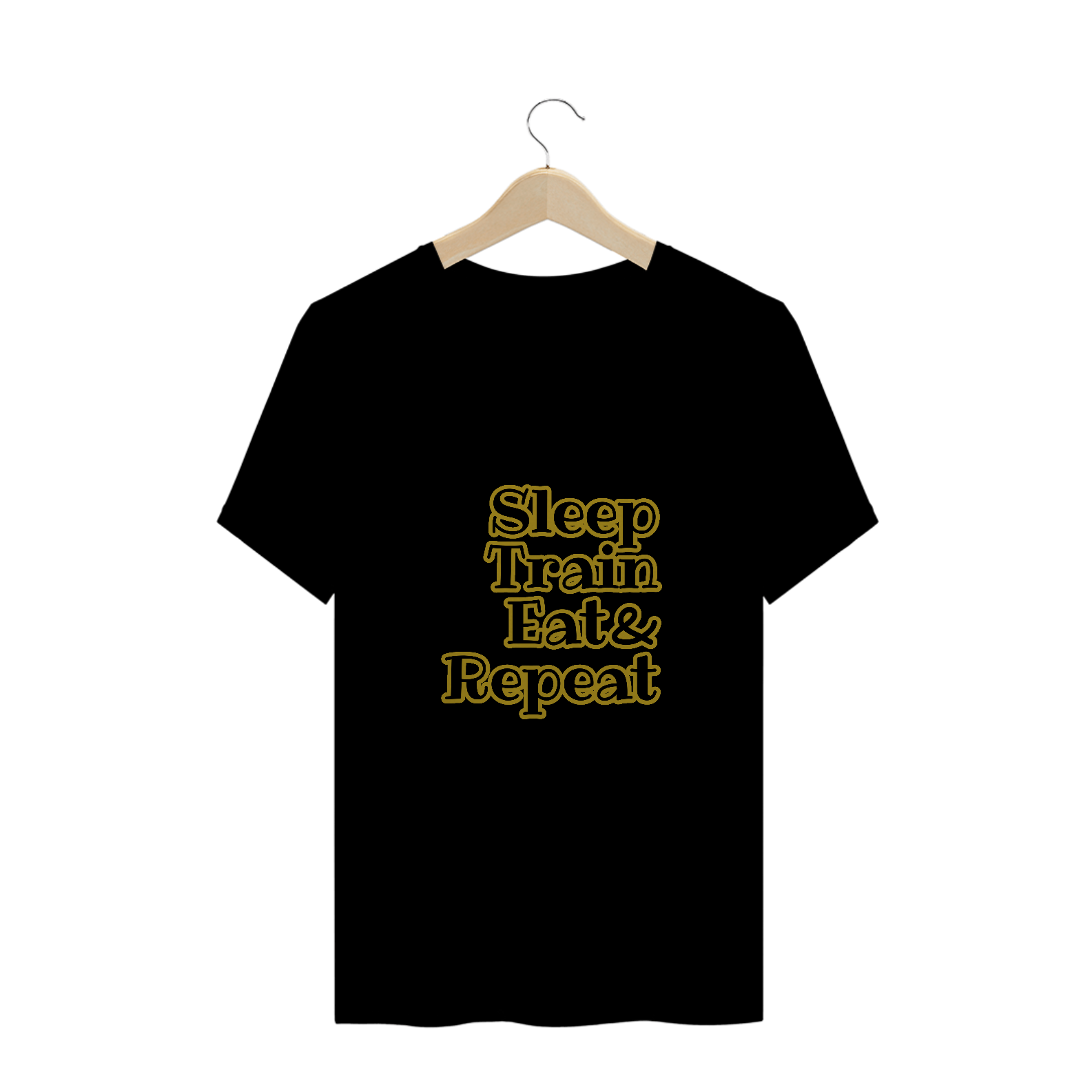 T-Shirt Sleep Train Eat & Repeat