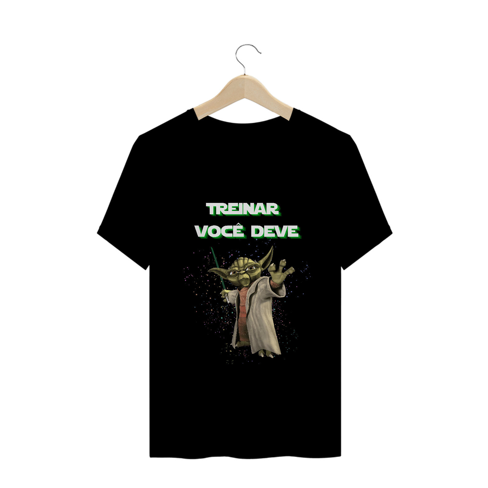 T-shirt Coleção Space Treinar Yoda