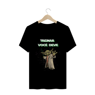 Nome do produto T-shirt Coleção Space Treinar Yoda