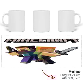 CANECA MINECRAFT