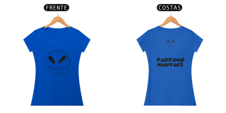 Nome do produto Parkour Mauvais feminina estampa preta-M002
