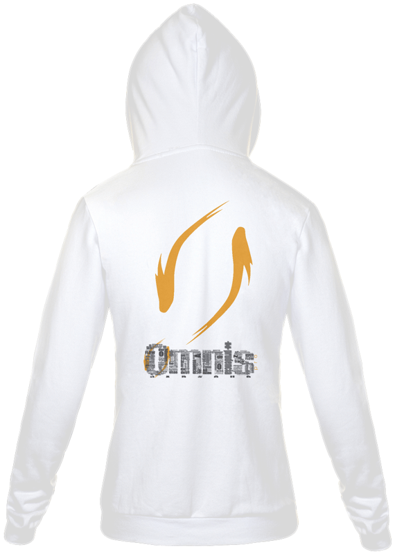 Omnis pro pk moletom unissex com ziper -M003