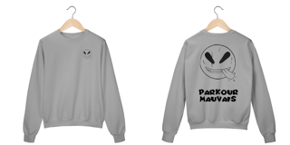 Nome do produto Moletom parkour mauvais unissex sem bolso -M001