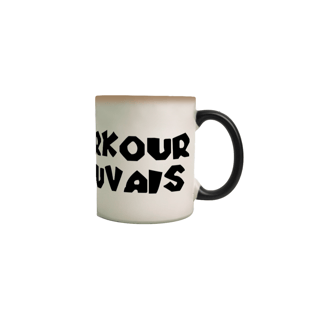 Nome do produto Caneca mágica Parkour Mauvais - M001