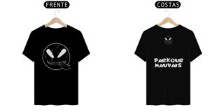 Nome do produto Parkour Mauvais masculina estampa branca -M001