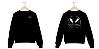 Nome do produto Moletom parkour mauvais unissex sem bolso -M002