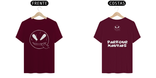 Nome do produto Parkour Mauvais masculina estampa branca -M001