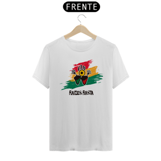 Nome do produto Camiseta Prime Raízes Rasta Brush Branca