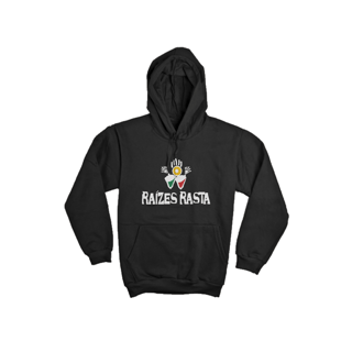 Nome do produto Moletom Canguru Raízes Rasta Black