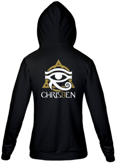 Nome do produto Moletom com Ziper Chrisben Black