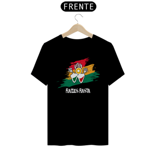 Nome do produto Camiseta Prime Raízes Rasta Splash Preta
