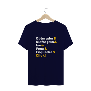 Nome do produto Camiseta Quality -  OBTURADOR E DIAFRAGMA