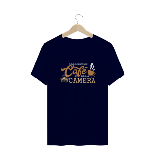 Nome do produto Camiseta Quality - CAFÉ E CÂMERA