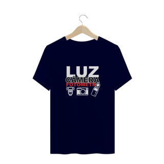 Nome do produto Camiseta Quality - LUZ, CAMERA