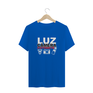 Nome do produto Camiseta Quality - LUZ, CAMERA