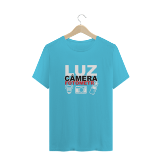 Nome do produto Camiseta Quality - LUZ, CAMERA