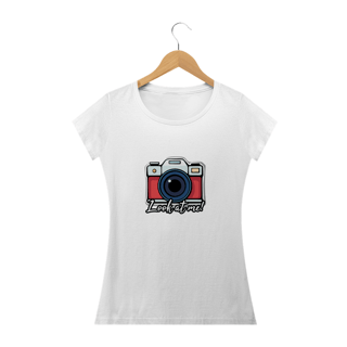 Nome do produto Camiseta Babylook - Look at me