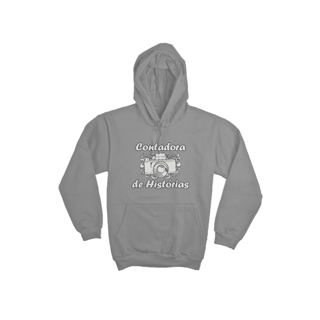 Nome do produto Moletom Canguru - CONTADORA DE HISTORIAS