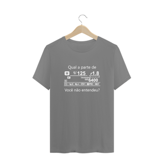 Nome do produto Camiseta Plus Size - Calculo Nikon