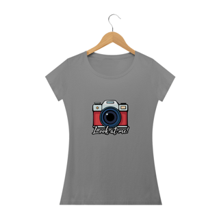 Nome do produto Camiseta Babylook - Look at me