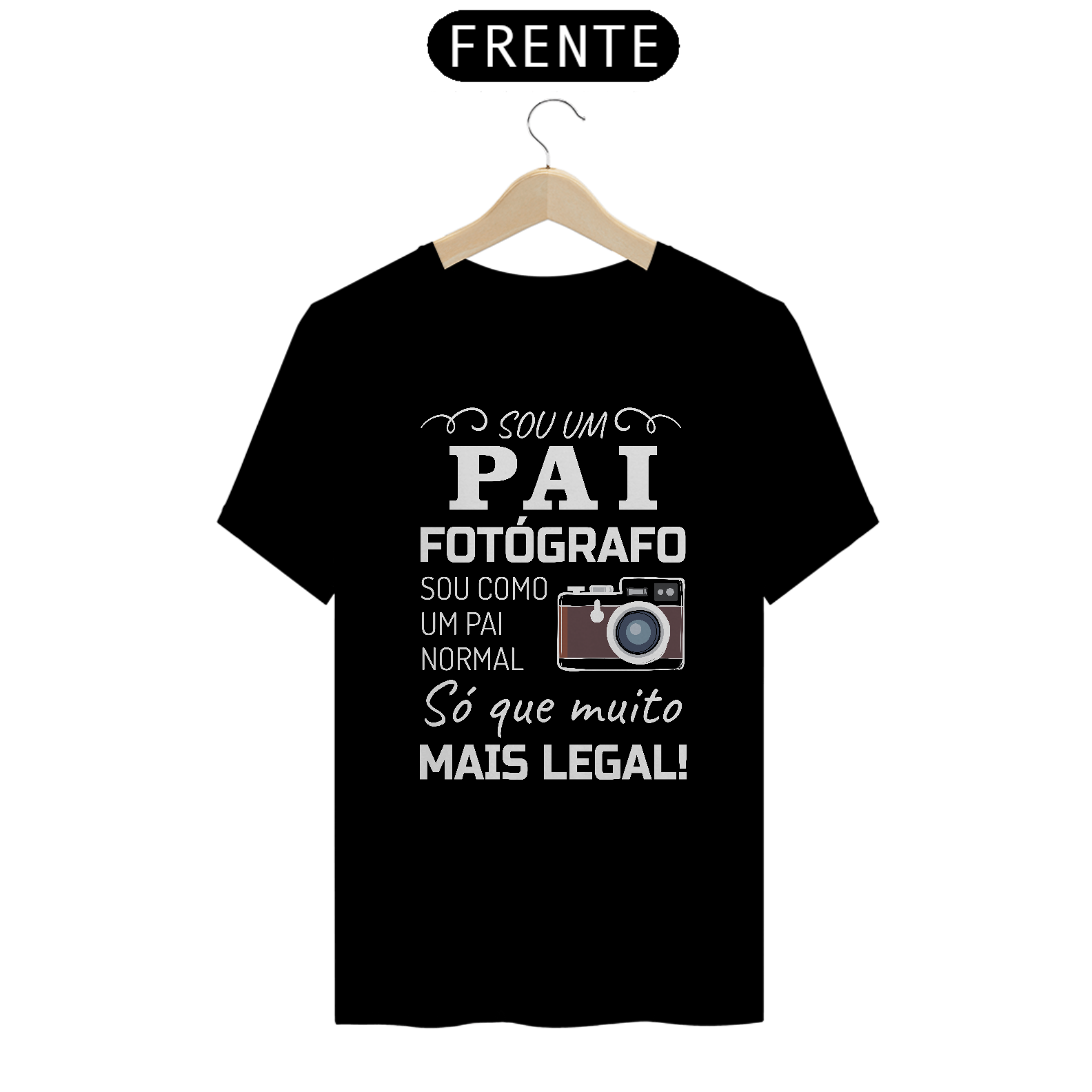 Camiseta Quality - PAI FOTÓGRAFO