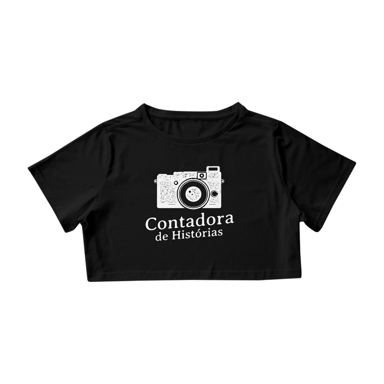 Camiseta Cropped - Contadora de Historias