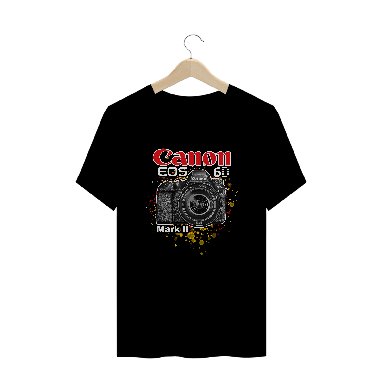 Camiseta Plus Size - CANON 6D MK2