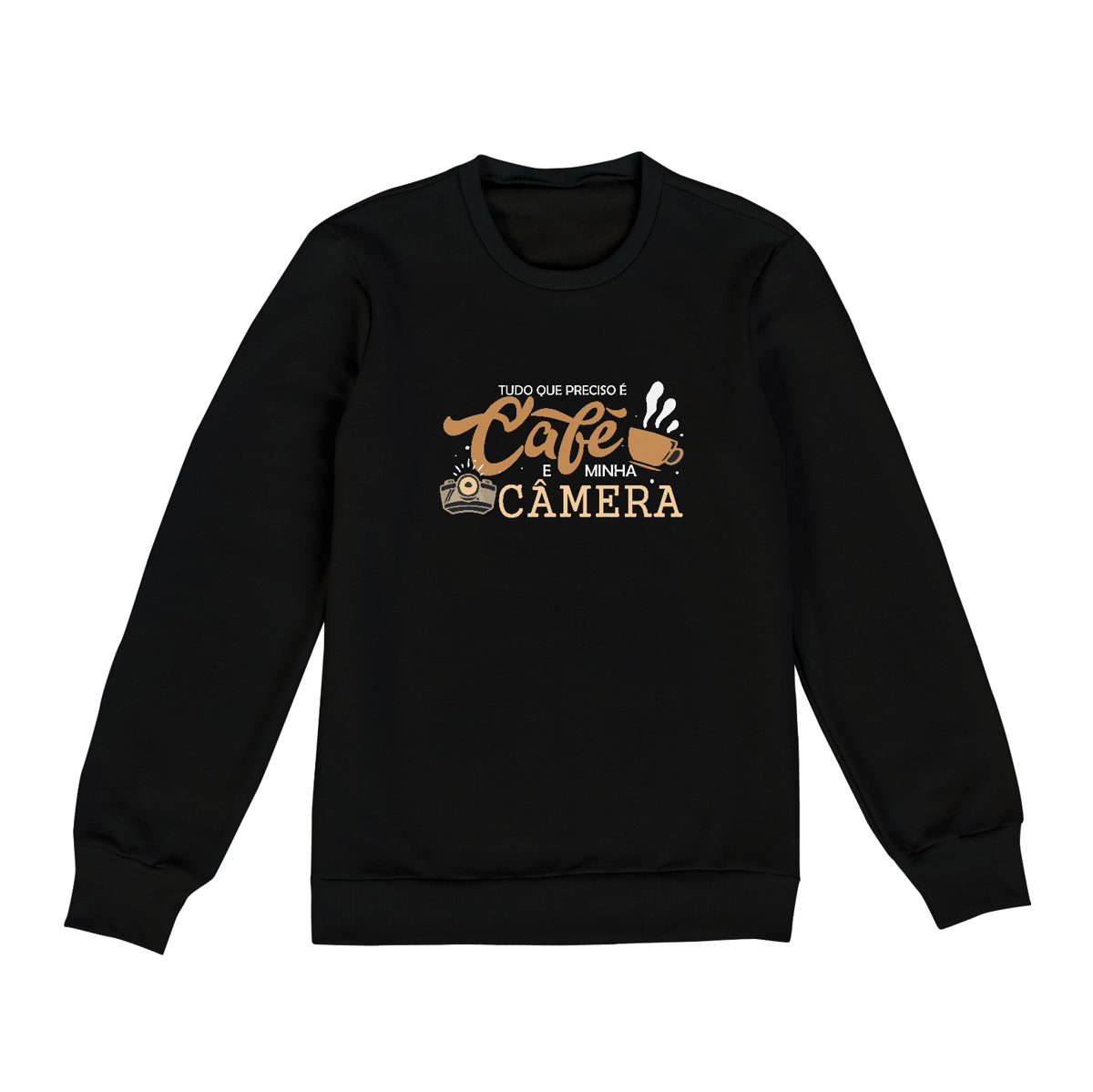 Nome do produto: Blusa Moletom Café e Câmera