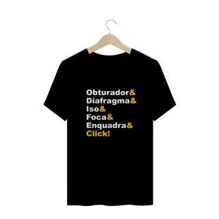 Nome do produto Camiseta Quality -  OBTURADOR E DIAFRAGMA
