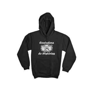 Nome do produto Moletom Canguru - CONTADORA DE HISTORIAS