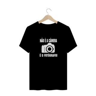 Nome do produto Camiseta Quality - É O FOTÓGRAFO