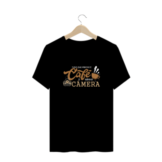 Nome do produto Camiseta Quality - CAFÉ E CÂMERA
