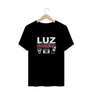 Nome do produto Camiseta Quality - LUZ, CAMERA
