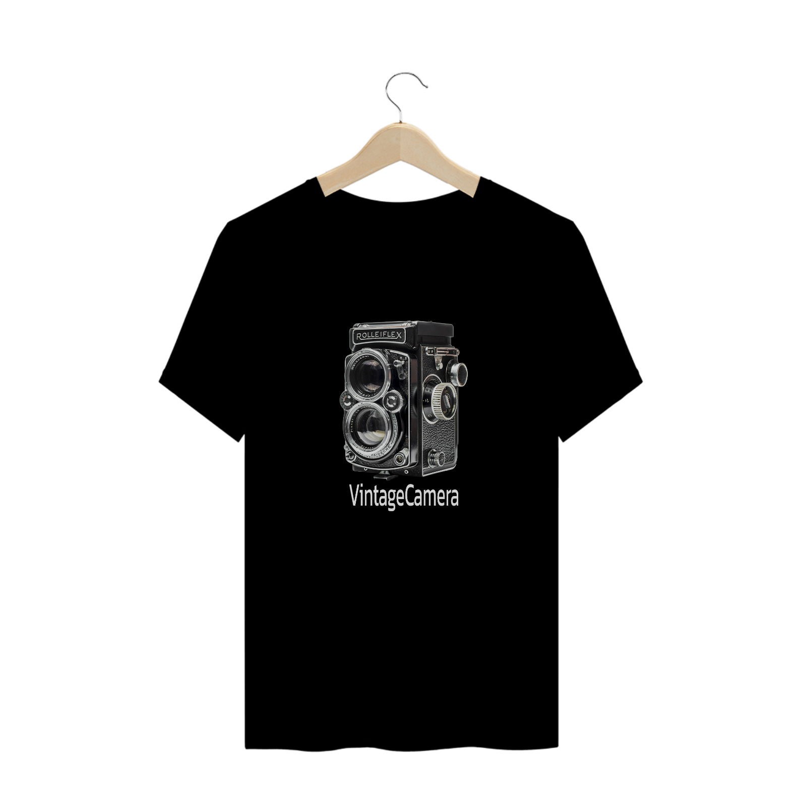 Camiseta VINTAGE CAMERA - Plus Size