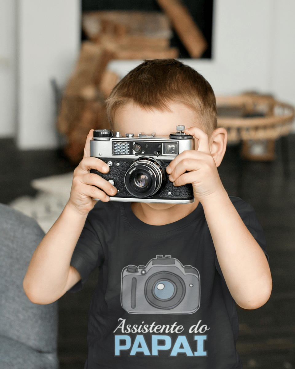 Nome do produto: Camiseta Infantil - ASSISTENTE