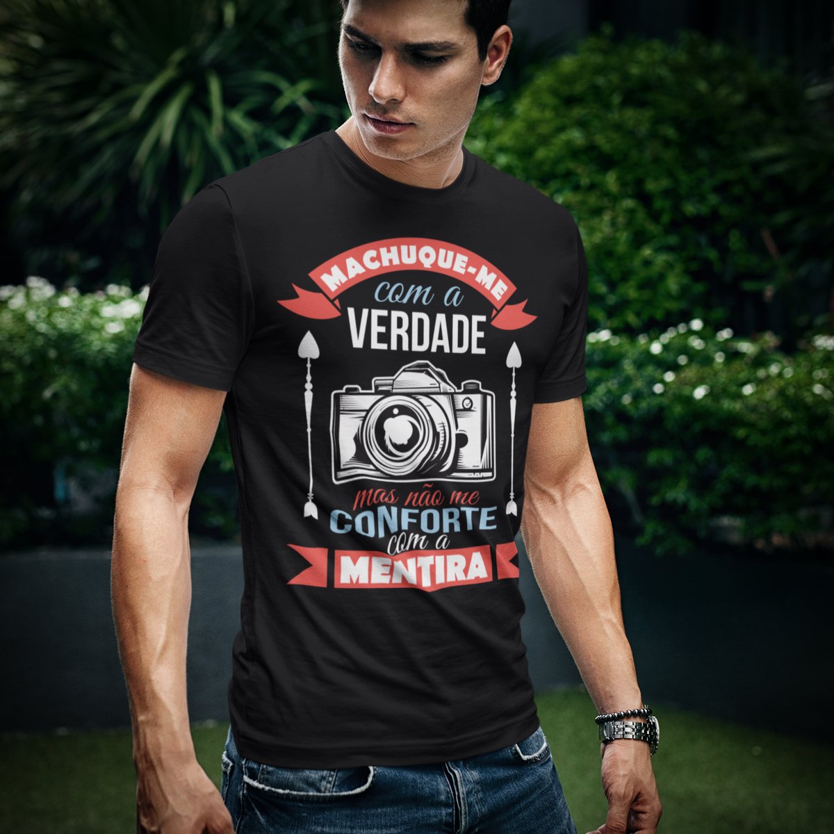Nome do produto: Camiseta Quality - MACHUQUE ME
