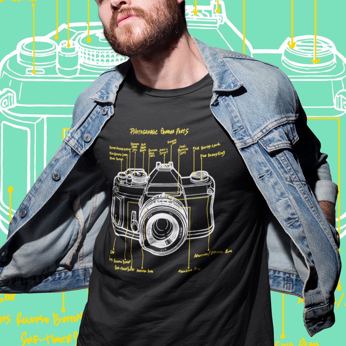 Nome do produto: Camiseta Quality - CAMERA PARTS