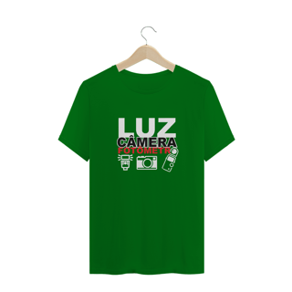 Nome do produto Camiseta Quality - LUZ, CAMERA