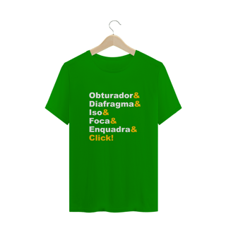 Nome do produto Camiseta Quality -  OBTURADOR E DIAFRAGMA